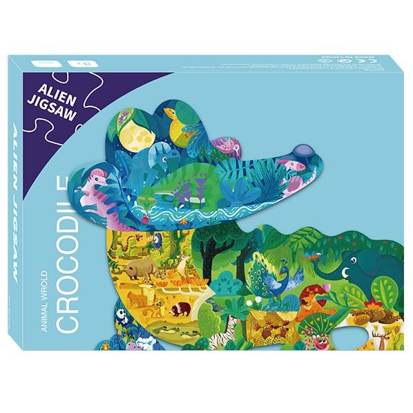 Игры игрушки головоломки детей бесплатного образца подгоняли головоломку чужеземца животных для детей