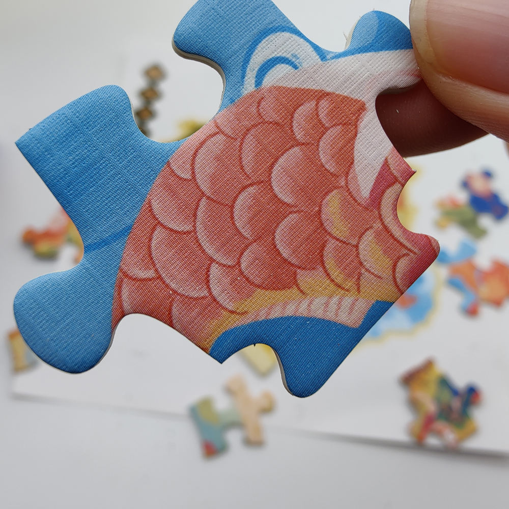 Животные шаблон головоломки дети бумага картон развивающие игры головоломки детские игрушки