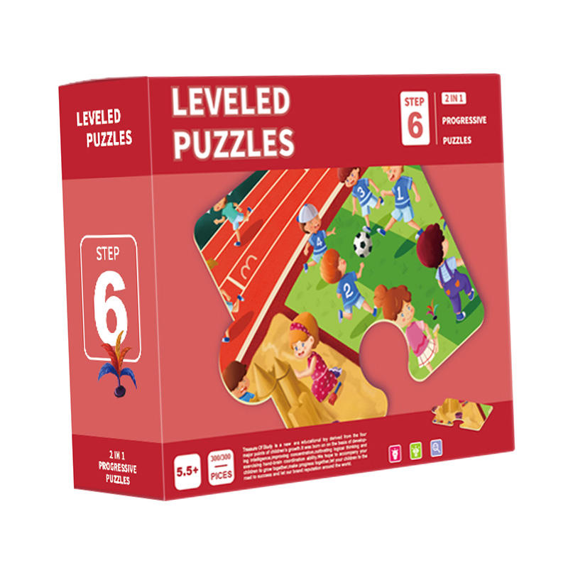 Индивидуальные печати детей картон 2 в 1 дизайн горячей продажи бумаги детей пользовательские головоломки головоломки для детей