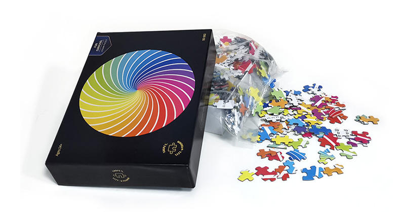 Оптовые пользовательские Diy Puzzle Games Round хорошая цена картонная головоломка 500 штук