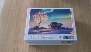 Оптовые игры для взрослых и детей, персонализированные бумажные головоломки на заказ, 1000 шт., на заказ для взрослых