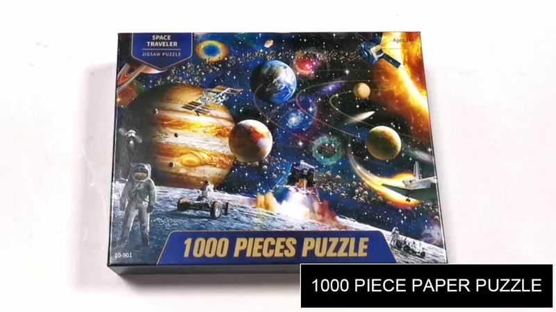 Горячая продажа ODE OEM Высококачественная индивидуальная головоломка 1000 1500 2000 штук головоломки для взрослых детей