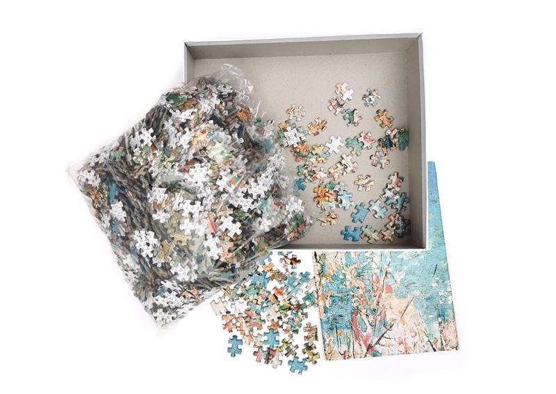 Бесплатный образец высококачественного пользовательского художественного оформления с прозрачной упаковкой Jigsaw Puzzle от производителя