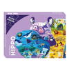 Детские развивающие игрушки, игра с рисунком льва, 80 штук, бумажная картонная головоломка для детей