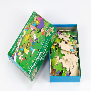 Массовая головоломка Оптовая пользовательские головоломки игрушки 60Pc головоломки для детей